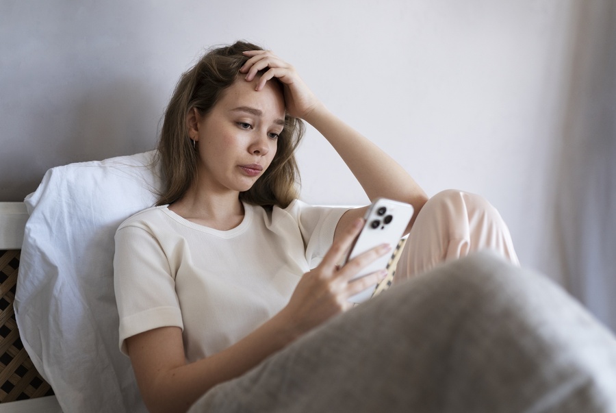 عوارض اعتیاد به موبایل